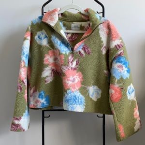 Urban outfitters oversized medium cropped jacket